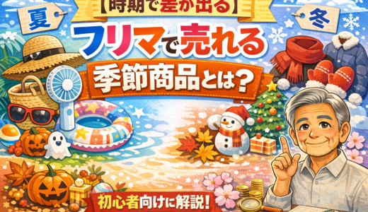 【時期で差が出る】フリマで売れる季節商品とは？初心者向けに解説